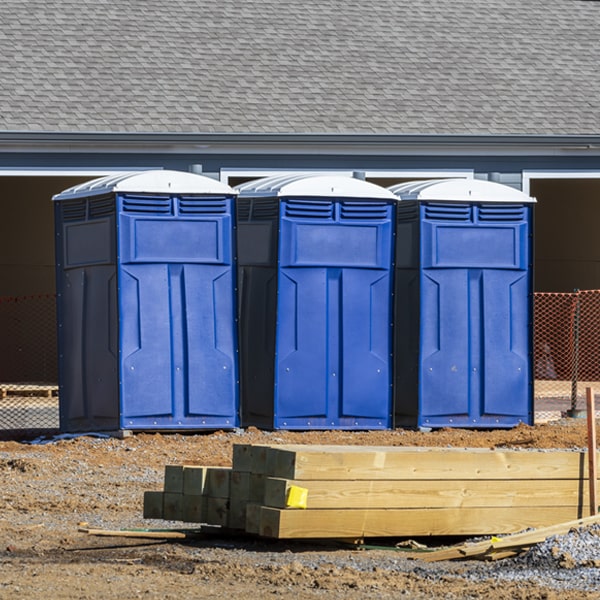 do you offer hand sanitizer dispensers inside the portable toilets in Mettler California